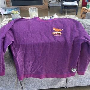 Roots Purple Sweatshirt
